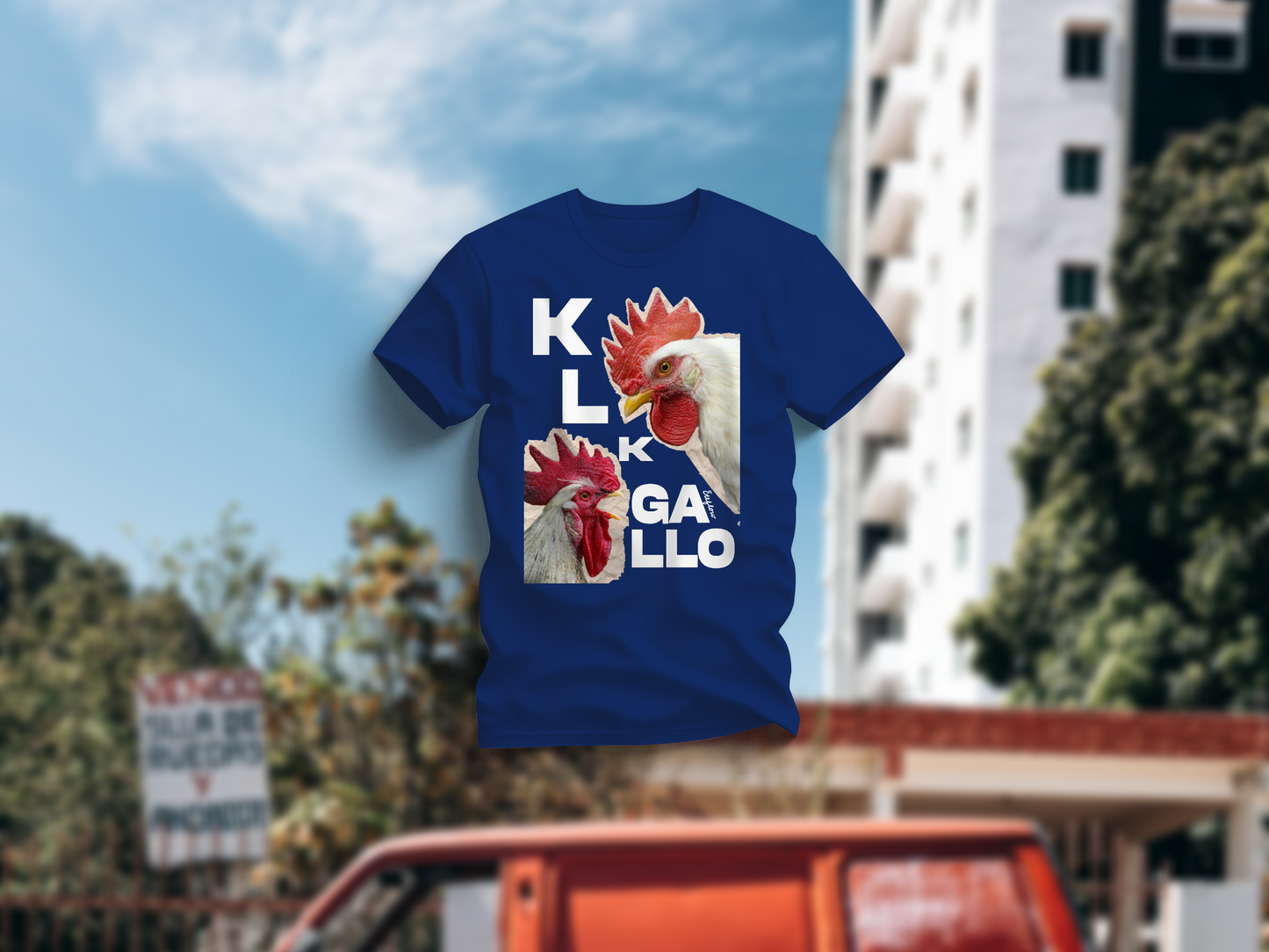 Camiseta Oversize "KLK GALLO"