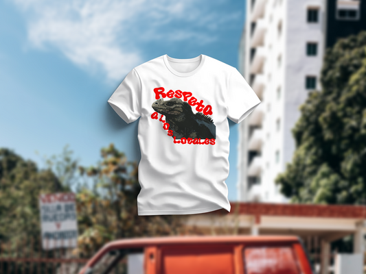 Camiseta "RESPETA A LOS LOCALES"